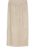 Alysi striped midi skirt - Neutrals