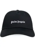 Palm Angels logo-embroidered baseball cap - Blue
