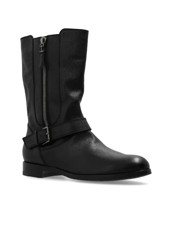 TOM FORD レザーブーツ | ブラック | FARFETCH JP