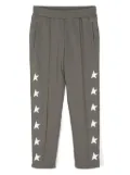 Golden Goose Kids star-print track pants - Green