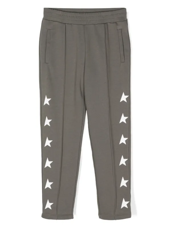 Golden Goose Kids スター トラックパンツ | グリーン | FARFETCH JP Golden Goose Kids スター トラックパンツ | グリーン | FARFETCH JP