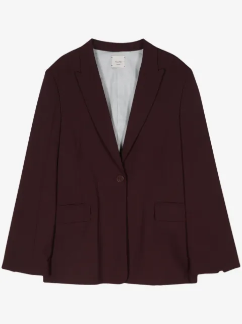 Alysi single-breasted blazer