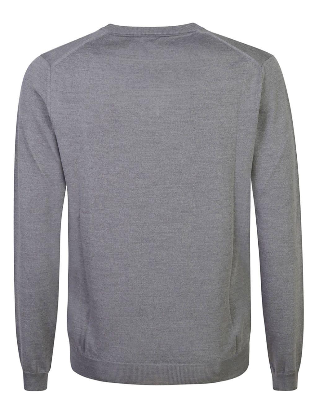 Shop Zanone V-neck Sweatshirt In Grau