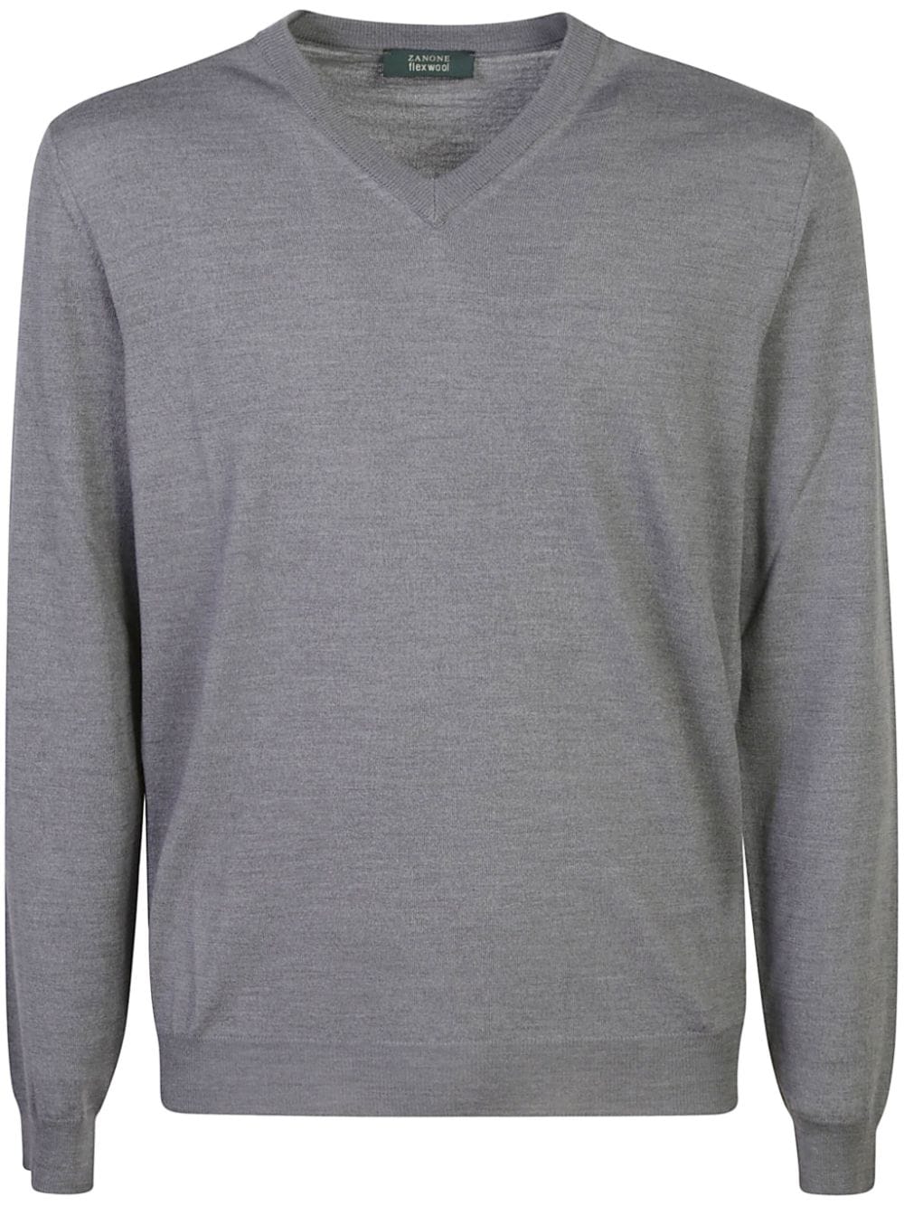 V-neck sweatshirt