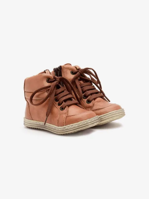 Pèpè leather ankle boots