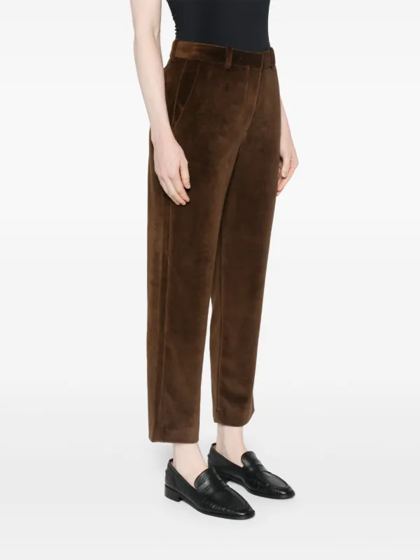 Circolo 1901 ベロア パンツ | ブラウン | FARFETCH JP