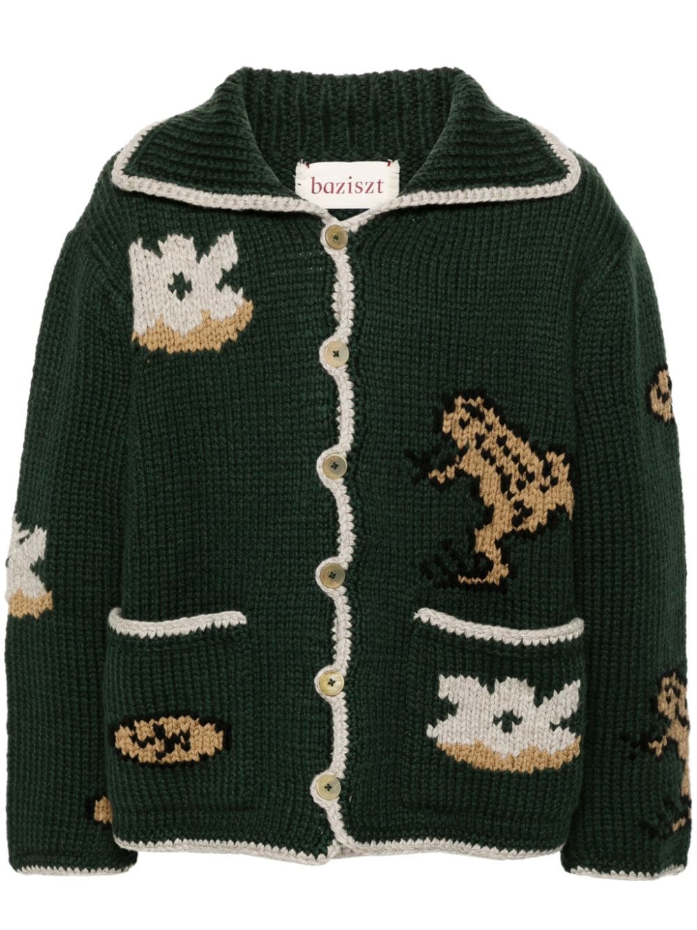 Baziszt Cardigan Highland - Verde