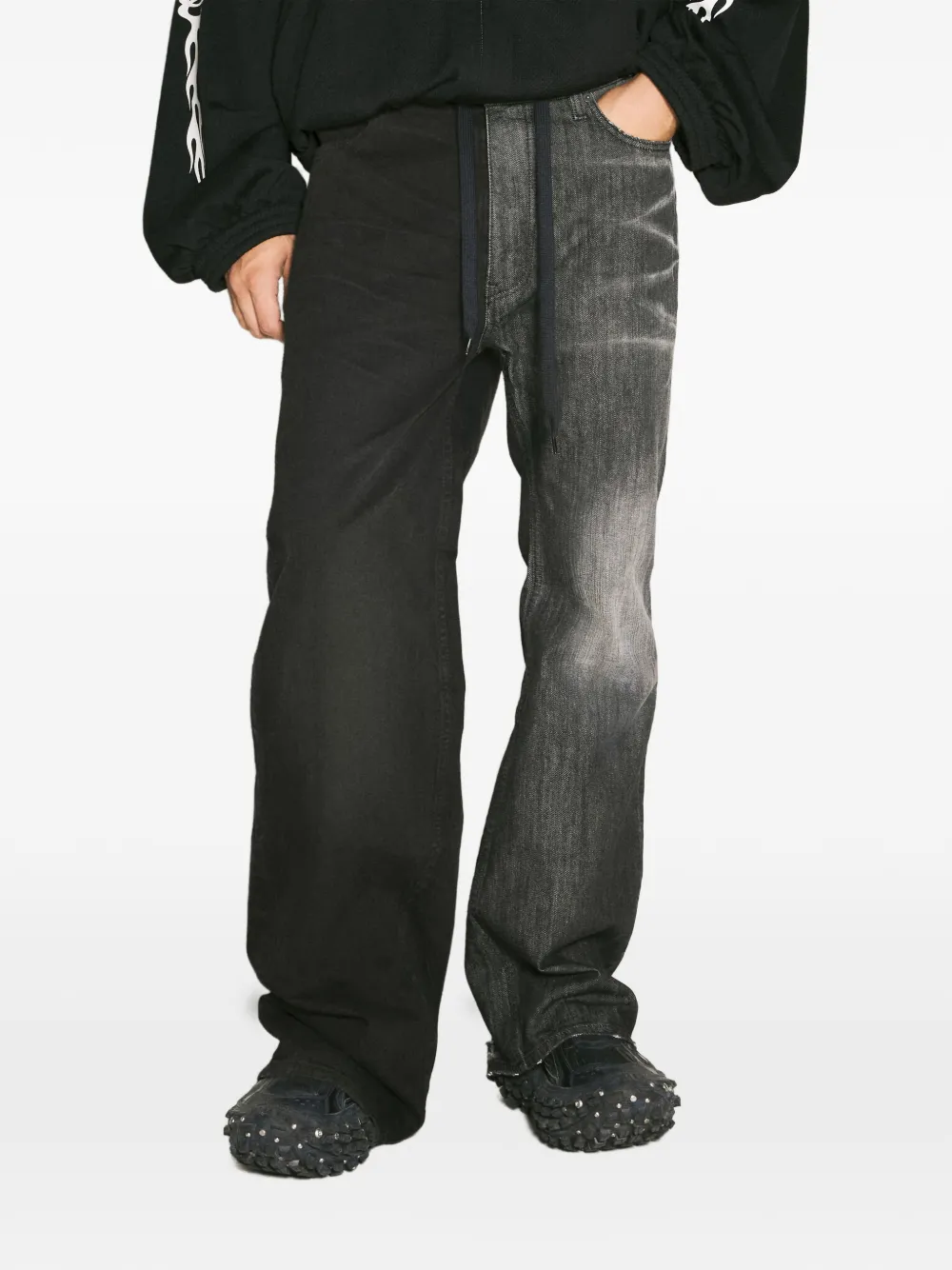 Balenciaga Fifty-Fifty jeans – Black