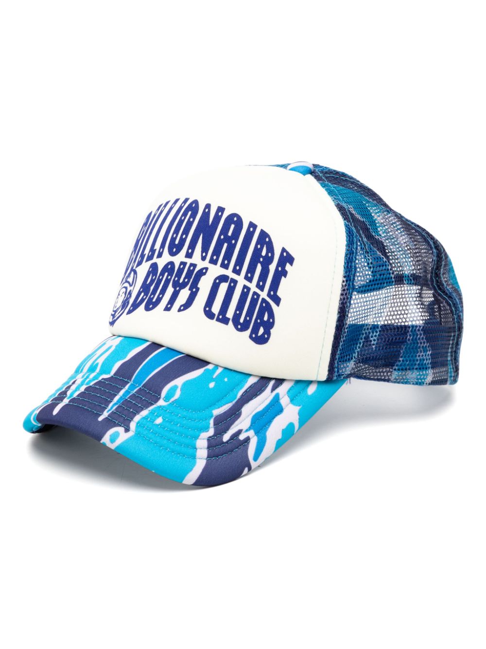 Shop Billionaire Boys Club Logo-print Cap In Blue