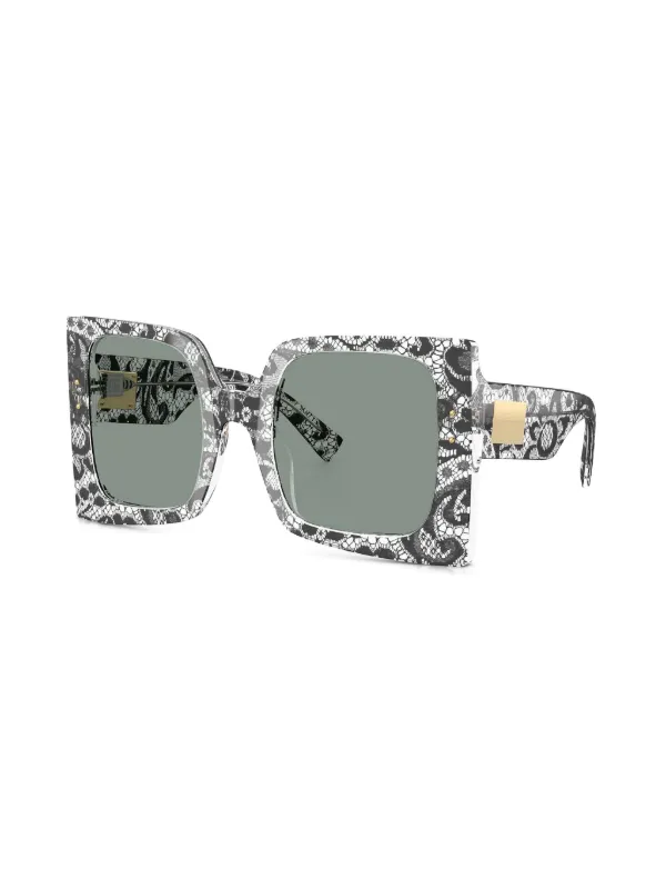 Dolce & Gabbana ヒョウ柄 サングラス DOLCE & GABBANA ヒョウ柄 Y2K サングラス ケース付き - メルカリ