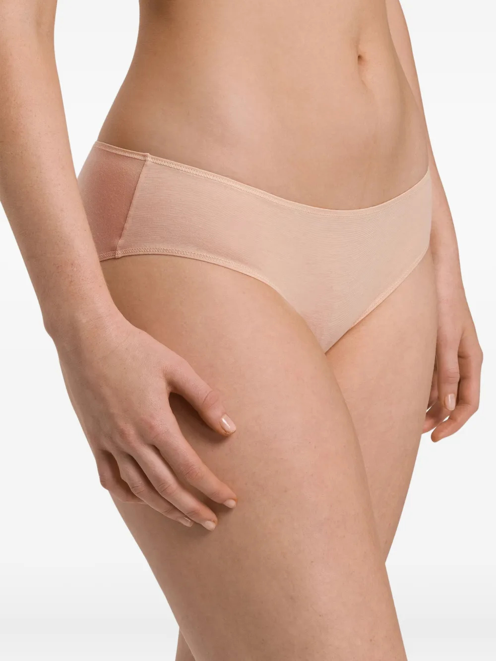 Hanro Ultralight Midi Briefs In Neutral