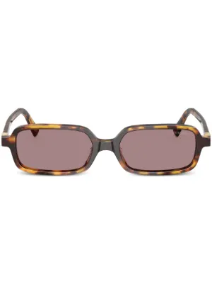 Miu Miu Eyewear Miu Regard サングラス | ブラウン | FARFETCH JP