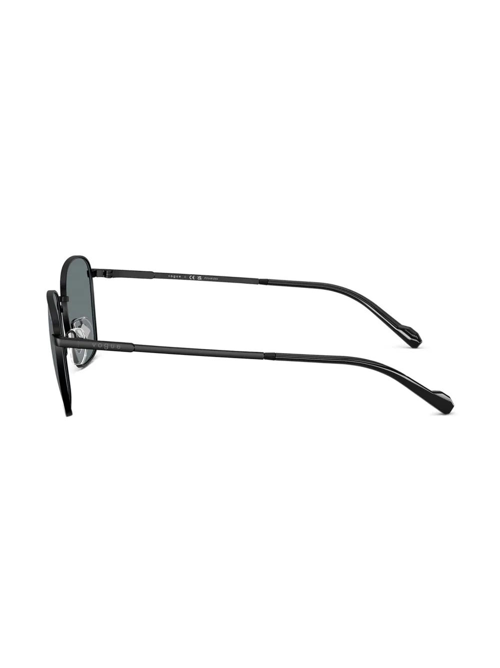  Vogue Eyewear Lunettes De Soleil Teintées à Monture Géométrique - Noir 