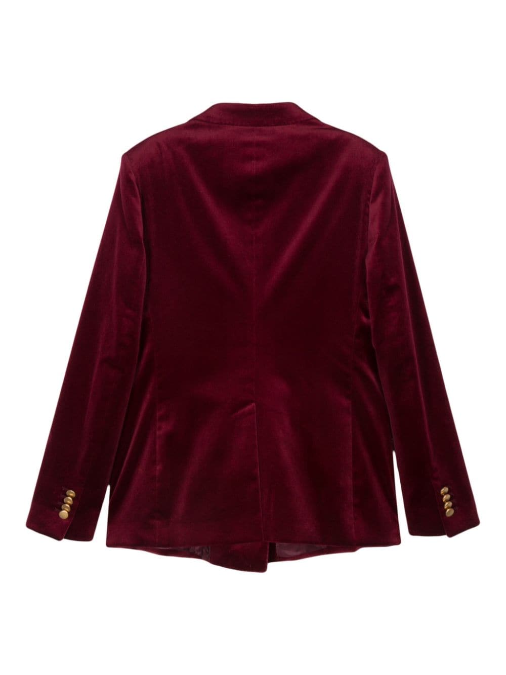 Tagliatore Fluwelen blazer - Rood