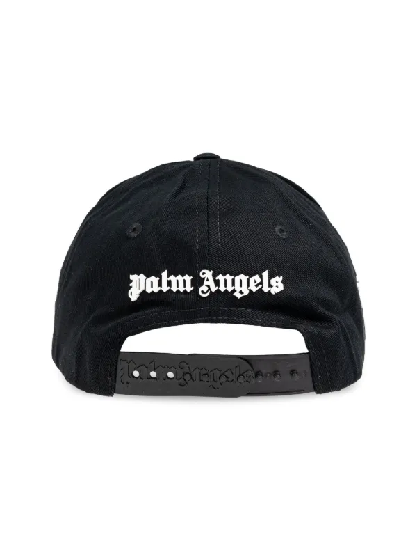 Palm Angels ロゴ キャップ | ブラック | FARFETCH JP