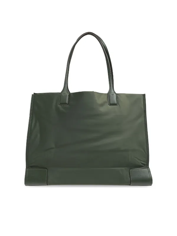 Tory burch green ella tote sale