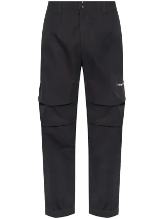 【関税込み】TOM FORD ブラック Enzyme Twill カーゴパンツ TOM FORD Enzyme Twill カーゴパンツ | ブラック | FARFETCH JP