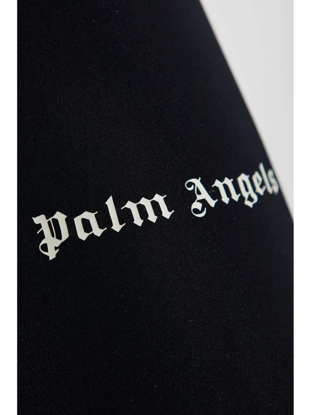 Palm Angels Fietsshorts met logoprint Zwart