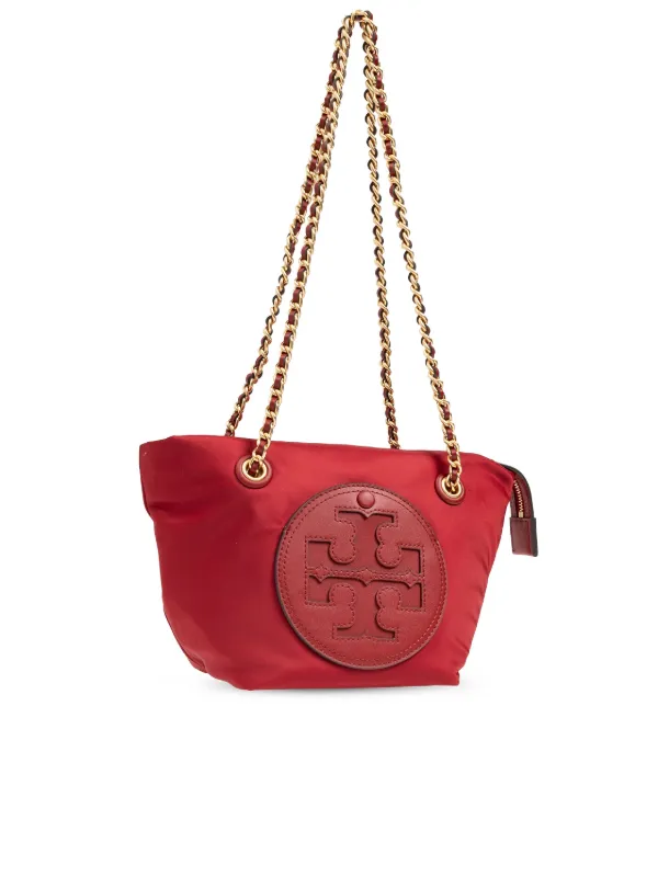 Tory Burch small Ella crossbody bag women Artificial Leather Recycled Polyester Recycled Nylon One Size Red