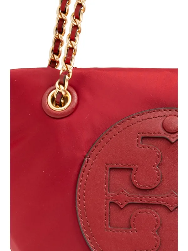 Tory Burch Logo good Crossbody Bag in Red