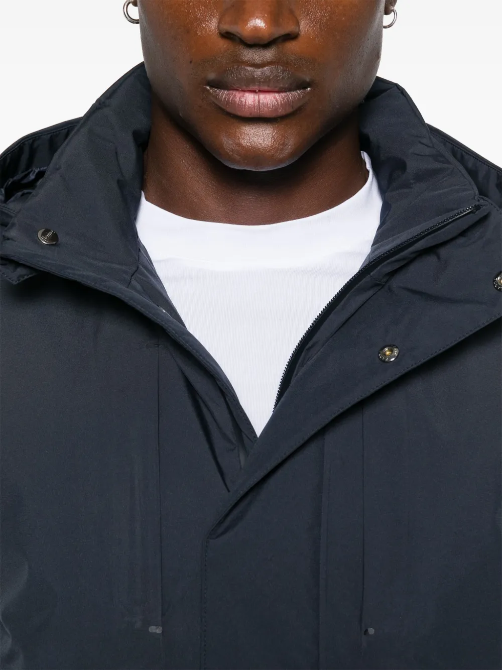 Herno Jack met capuchon Blauw