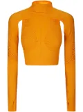 adidas by Stella McCartney cropped performance tank top - Orange