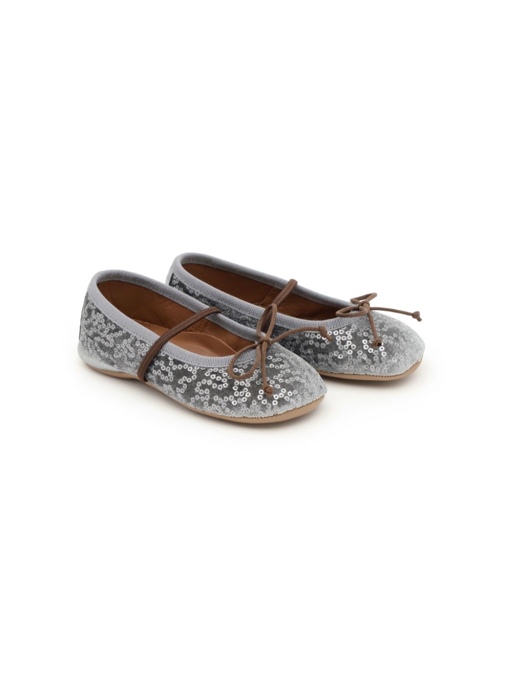 Pèpè Darlyn ballet flats Grey