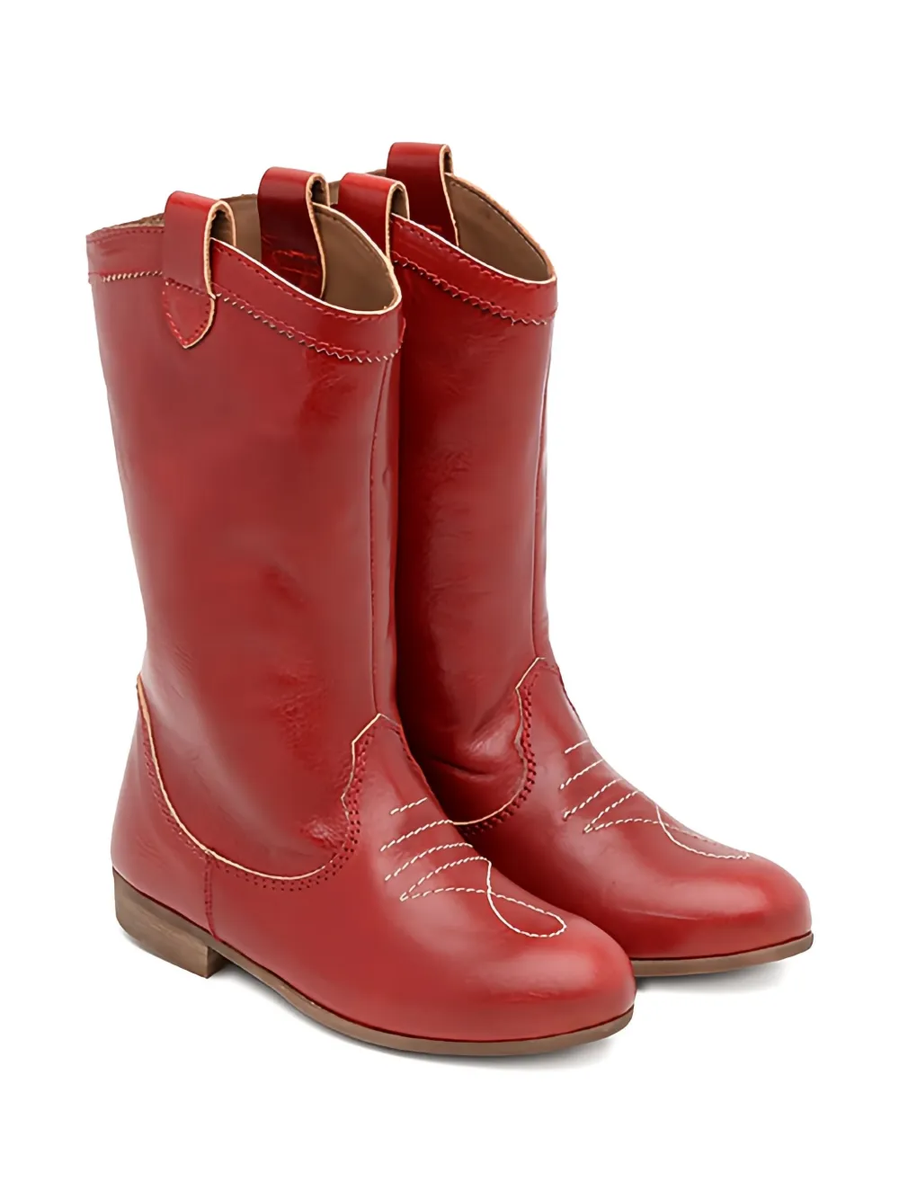 Pèpè botas rojas estilo western | rojo | Image 1