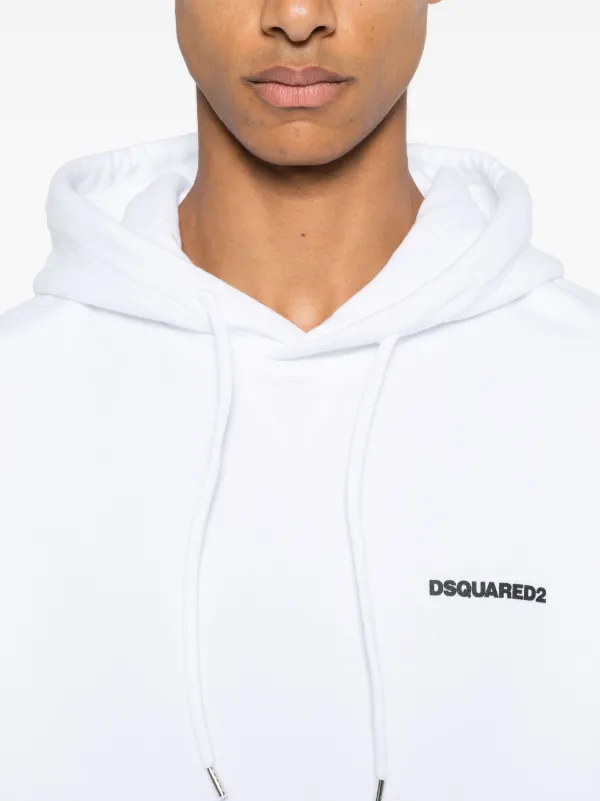 『Dsquared2』Ceresio Map パーカー DSQUARED2 Ceresio Map Hoodie | White | FARFETCH BN