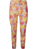 adidas by Stella McCartney floral-print performance leggings - Pink