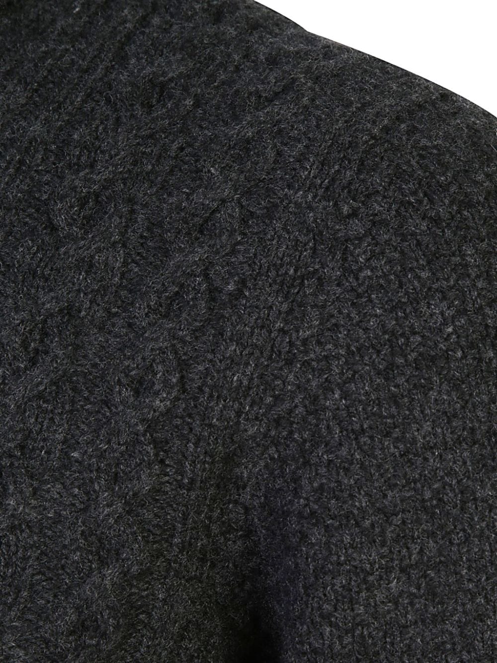 Shop Drumohr Cable-knit Jumper In Black