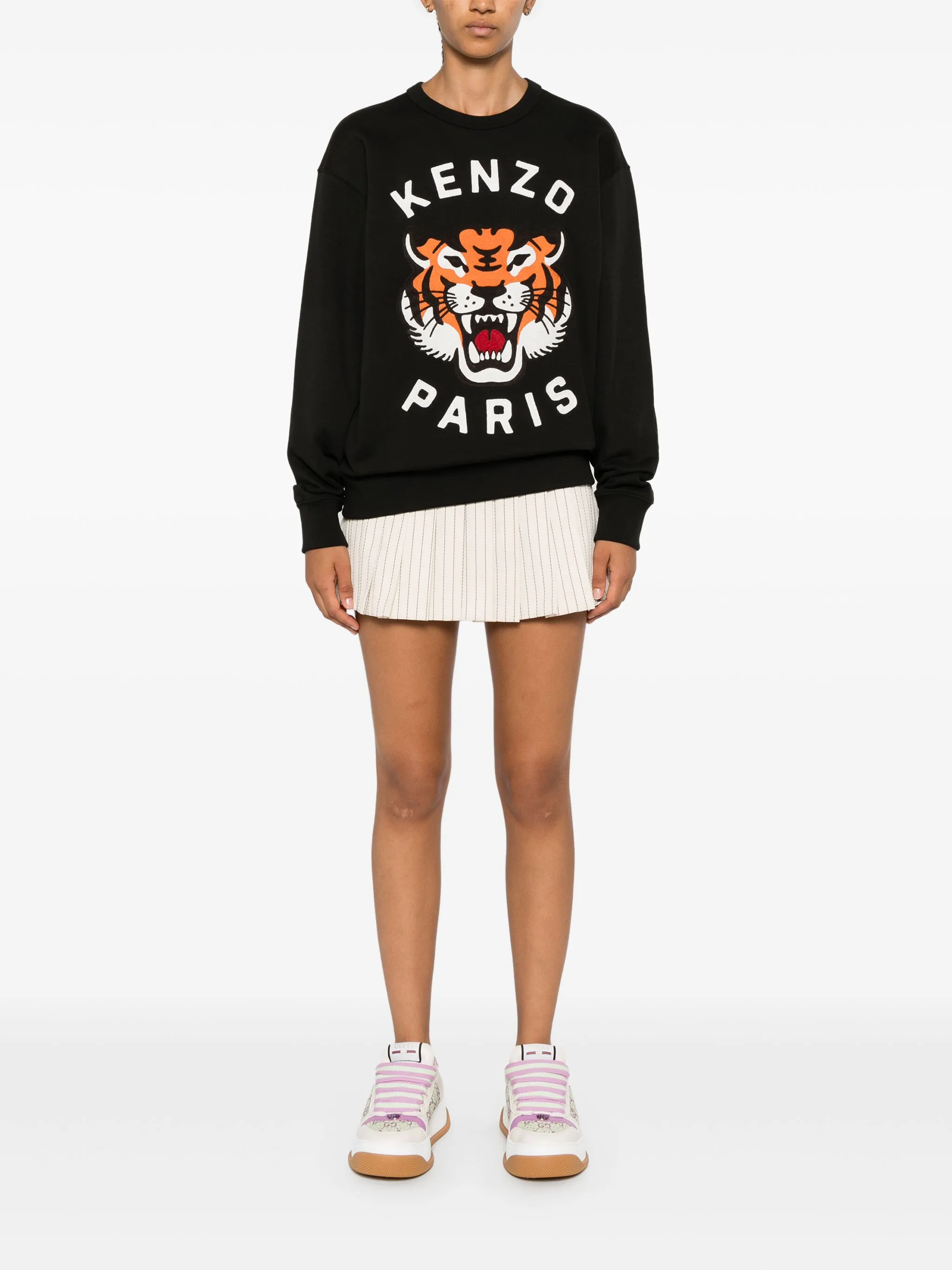 Kenzo Lucky Tiger Sweatshirt (Black)