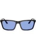 Emporio Armani rectangular sunglasses - Black