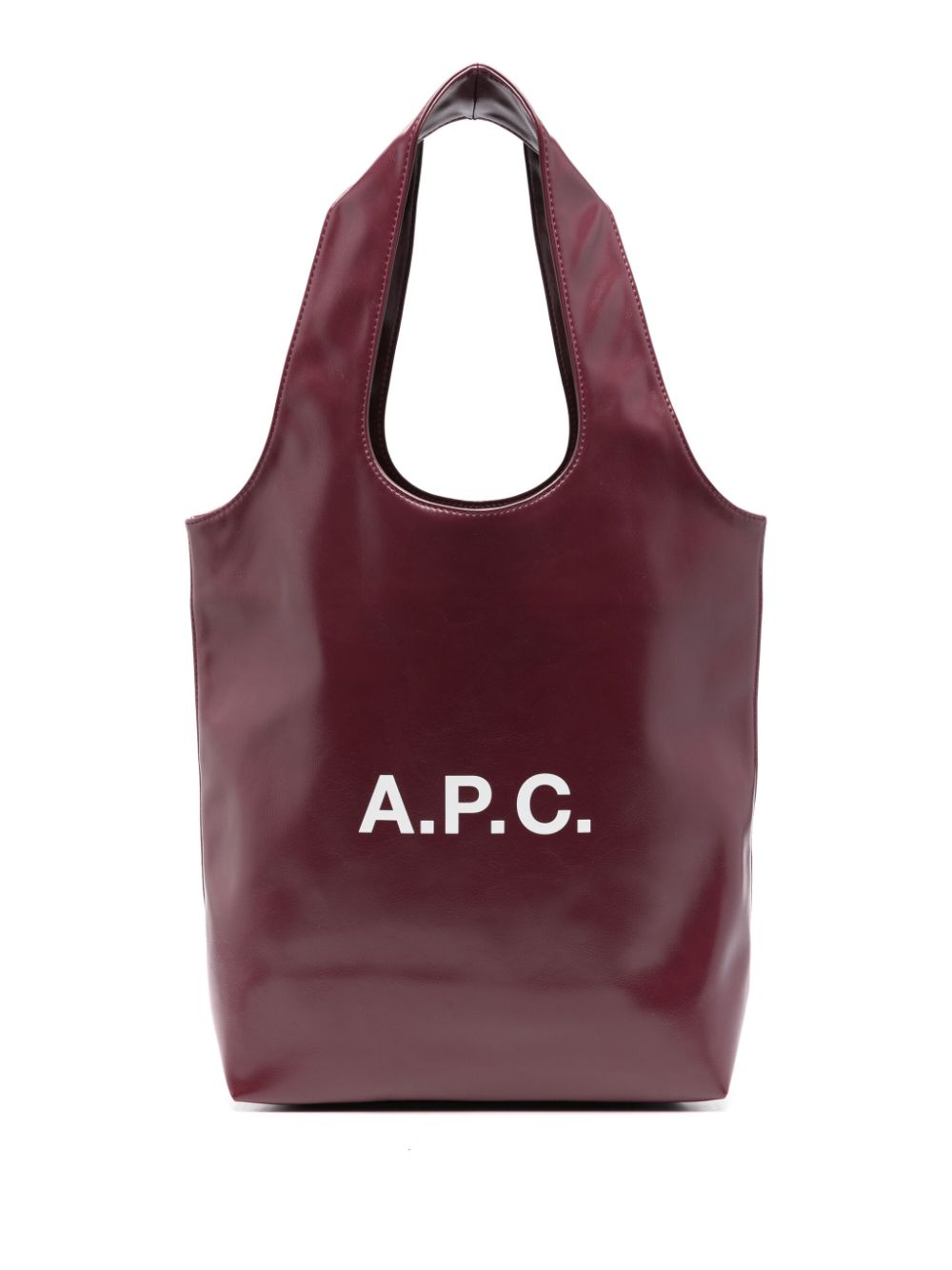 Shop Apc Small Ninon Tote Bag In Purple