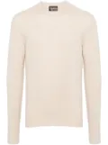 Drumohr crew-neck cashmere sweater - Neutrals