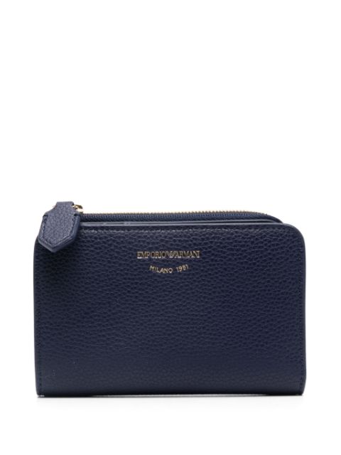 Emporio Armani logo-debossed wallet Women