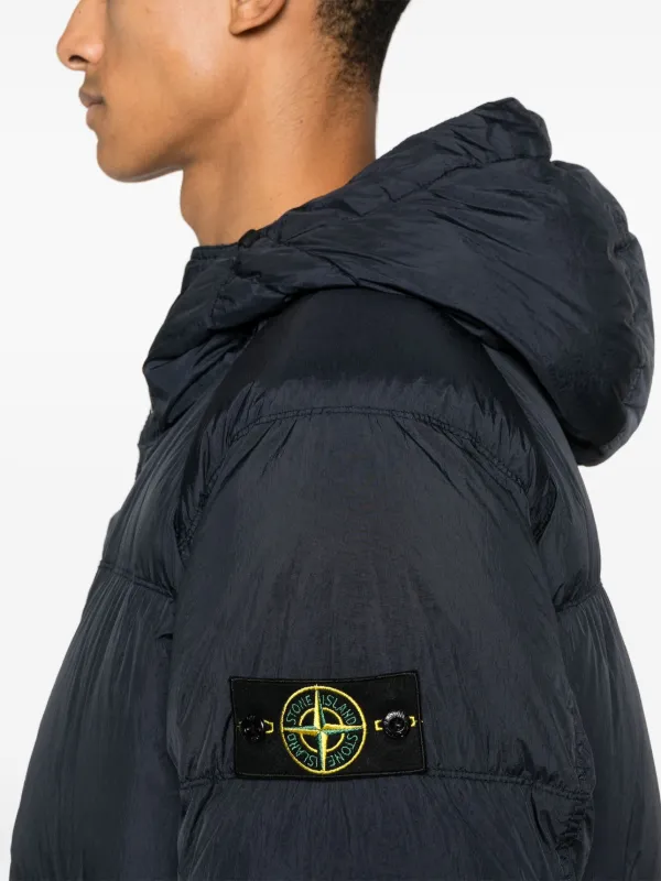 Stone Island Reps R NY Coat Blue FARFETCH AE