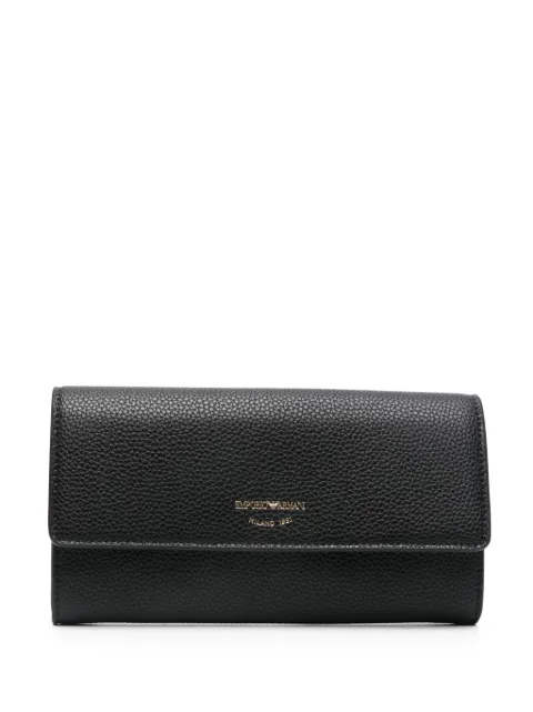 Emporio Armani Portemonnaie mit Logo-Prägung