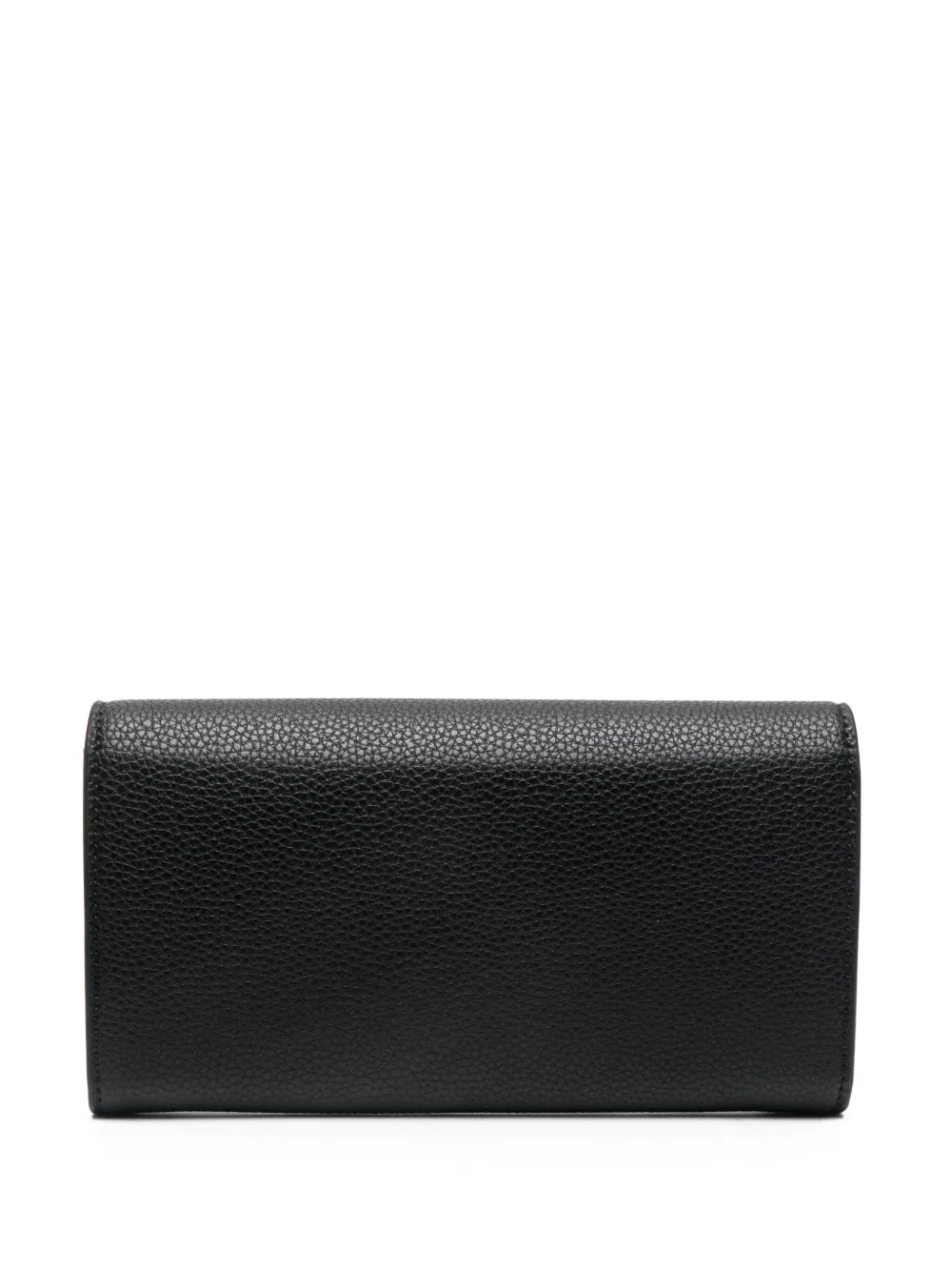 Emporio Armani logo-debossed wallet - Zwart