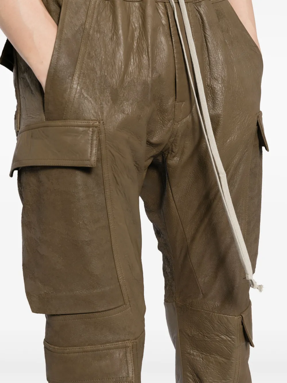 Rick Owens Mastodon Megacargo broek Bruin
