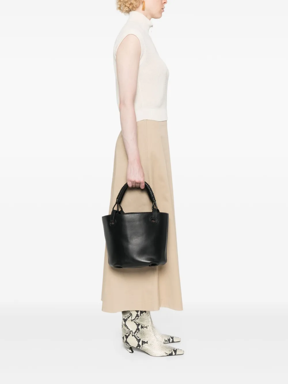 Iacobella Pangea shopper - Zwart