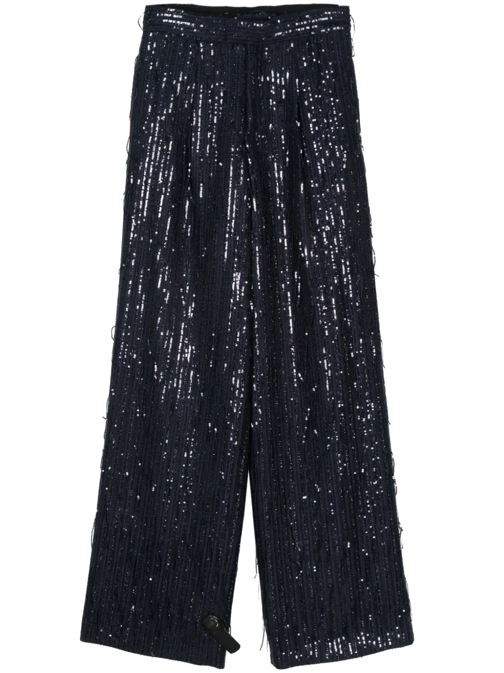 Federica Tosi sequinned trousers - Blue