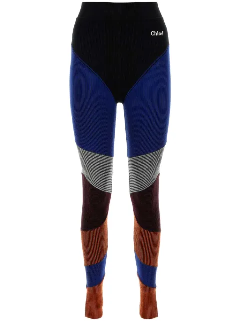 Chloé leggins con tiro alto