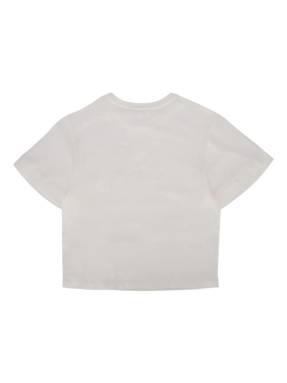 Chloé Kids logo-print T-shirt - Wit