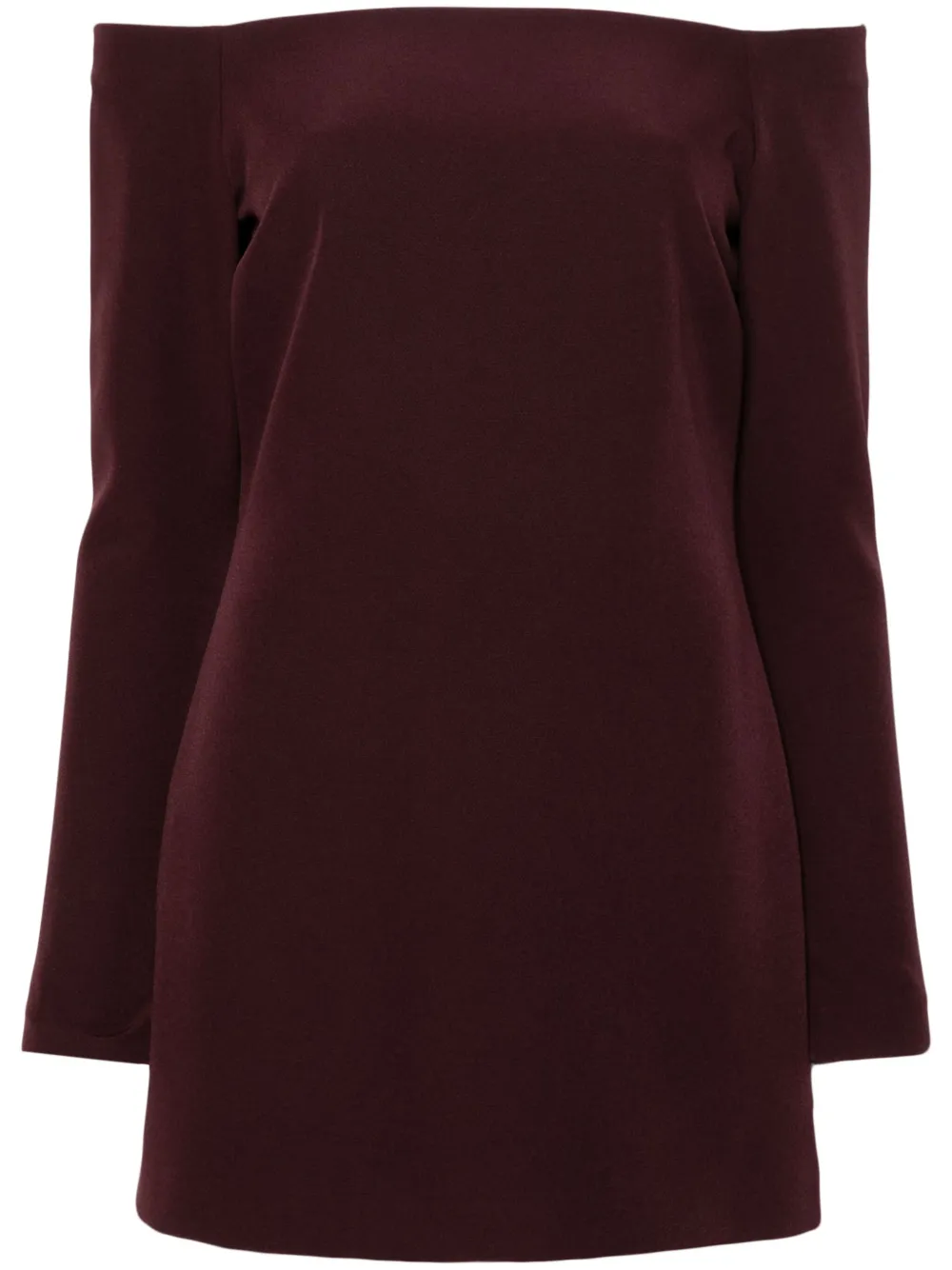 Federica Tosi off-shoulder mini dress - Purple