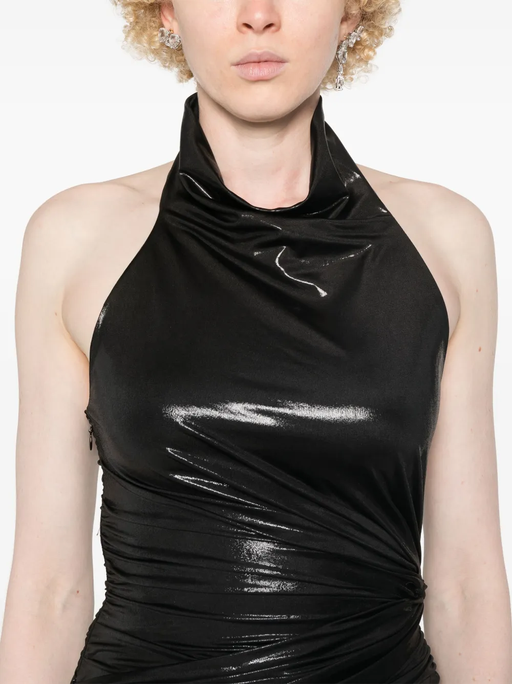 THE ANDAMANE Stella maxi-jurk Zwart