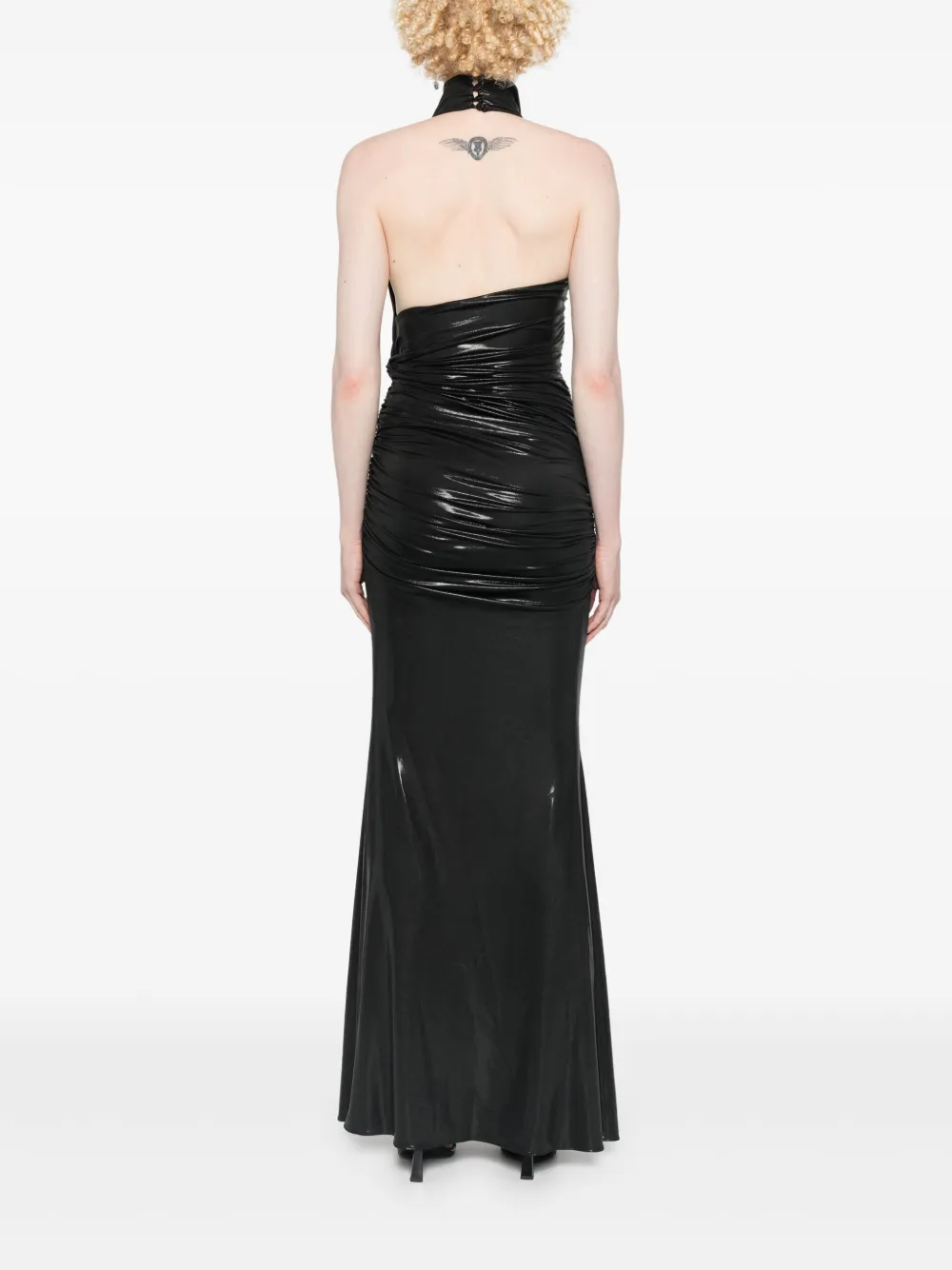 THE ANDAMANE Stella maxi-jurk Zwart