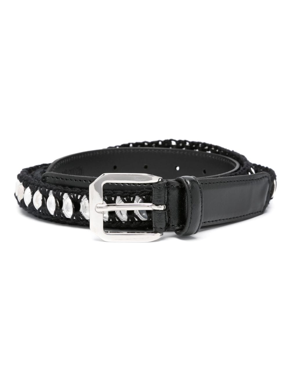 Shop Magliano Lattina Belt In Schwarz