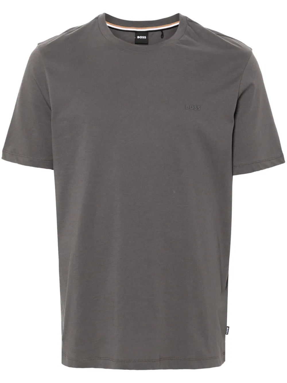 BOSS T-shirt met logo Grijs