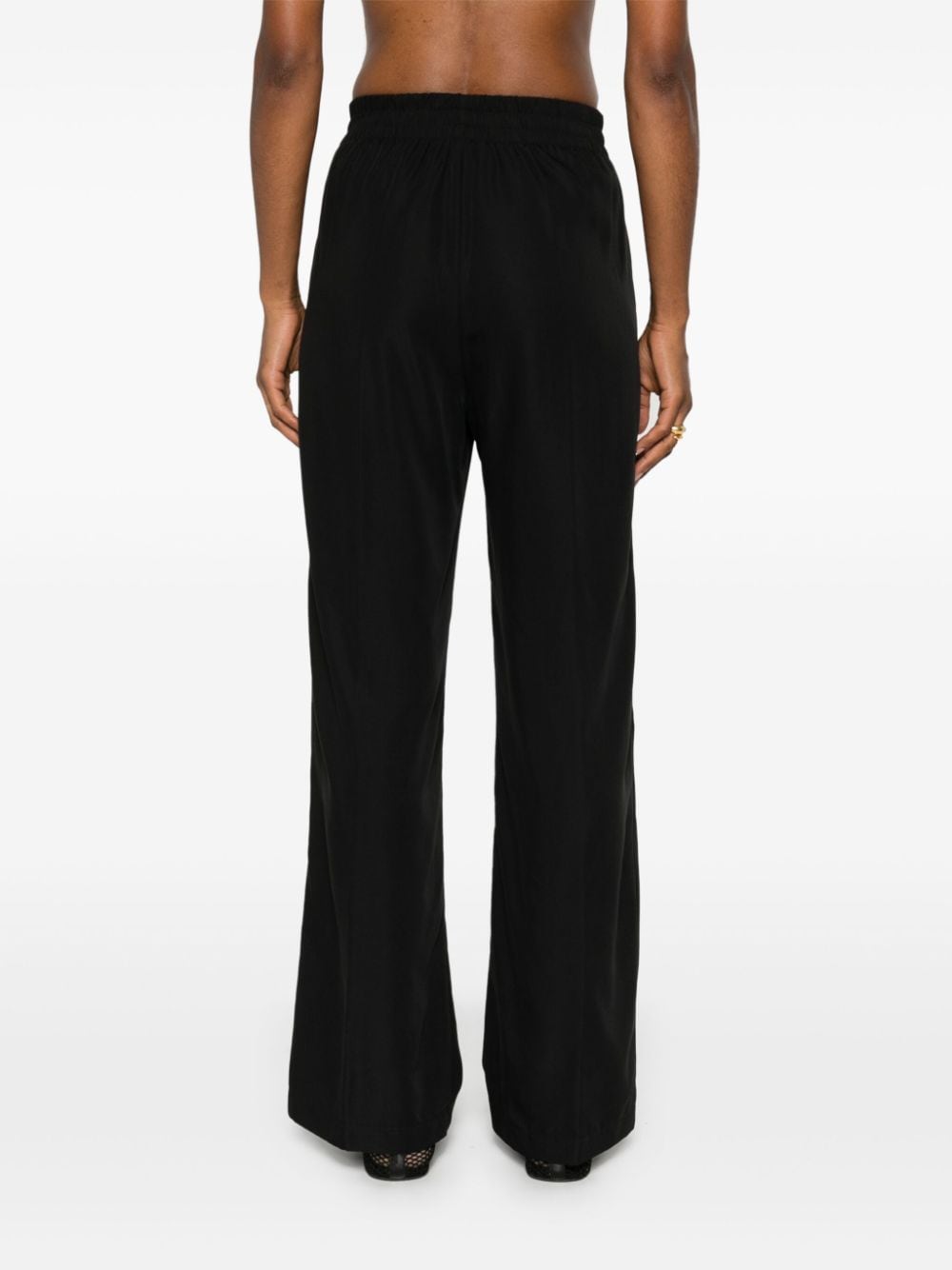 Shop Liu •jo Straight-leg Trousers In Black